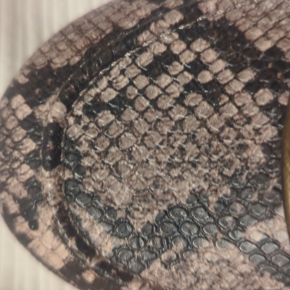 Baretraps Snake Print Flat Loafers - Picture 9 of 9